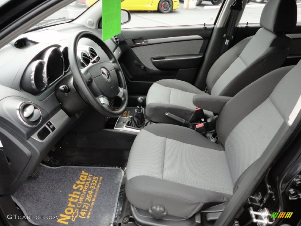 Charcoal Interior 2009 Pontiac G3 Standard G3 Model Photo #50795955
