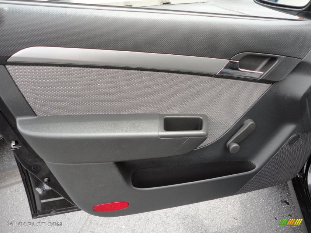 2009 Pontiac G3 Standard G3 Model Charcoal Door Panel Photo #50795985