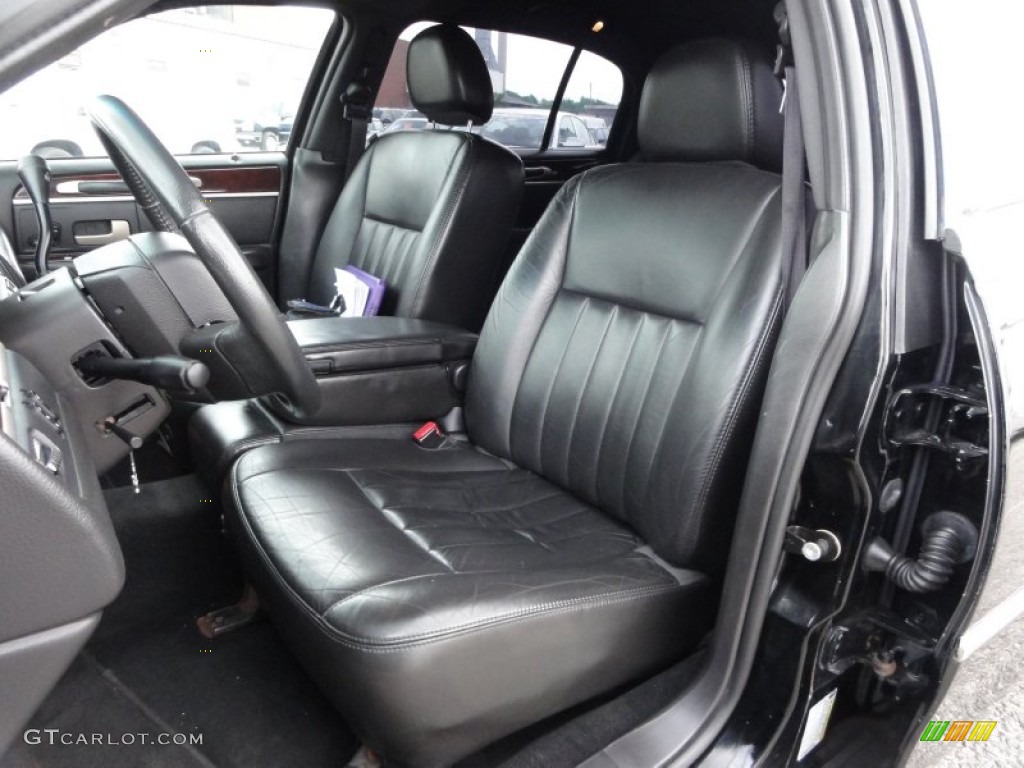 Black Interior 2007 Lincoln Town Car Executive L Photo #50796249