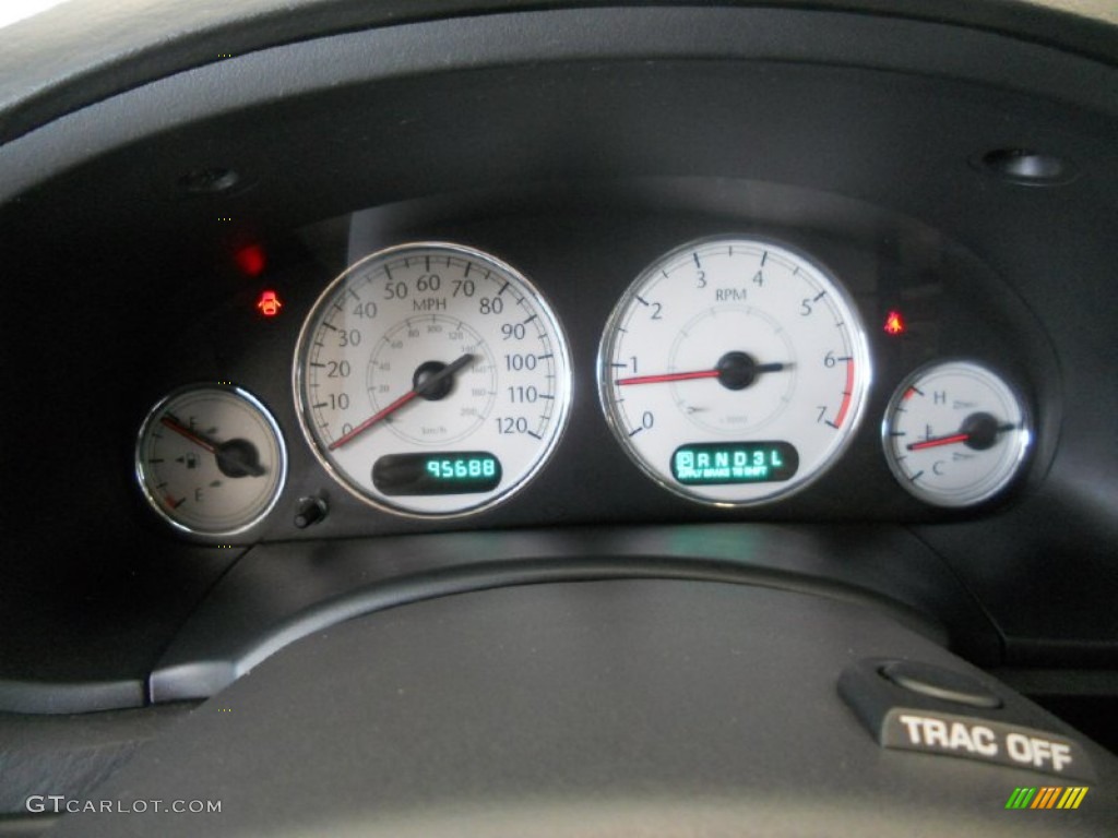2005 Chrysler Town & Country Limited Gauges Photo #50796252