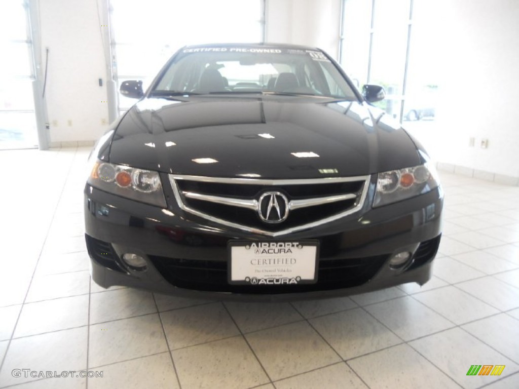 2008 TSX Sedan - Nighthawk Black Pearl / Ebony photo #2