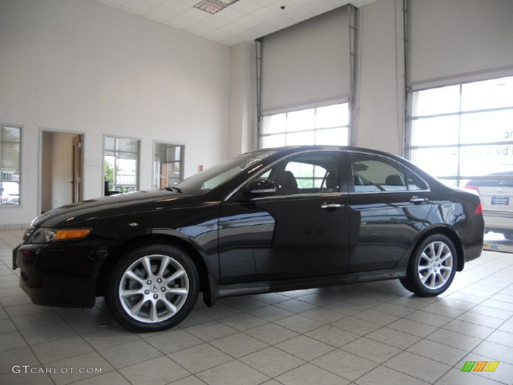 2008 TSX Sedan - Nighthawk Black Pearl / Ebony photo #8