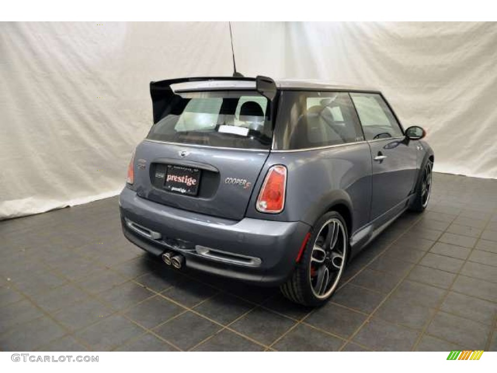 2006 Cooper John Copper Works GP - GP Thunder Blue Metallic / Grey/Panther Black photo #2