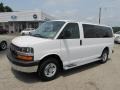 Summit White - Express LT 3500 Passenger Van Photo No. 1