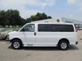 Summit White - Express LT 3500 Passenger Van Photo No. 2