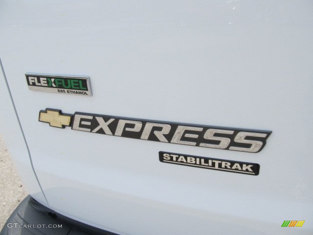 2011 Chevrolet Express LT 3500 Passenger Van Marks and Logos Photo #50796939