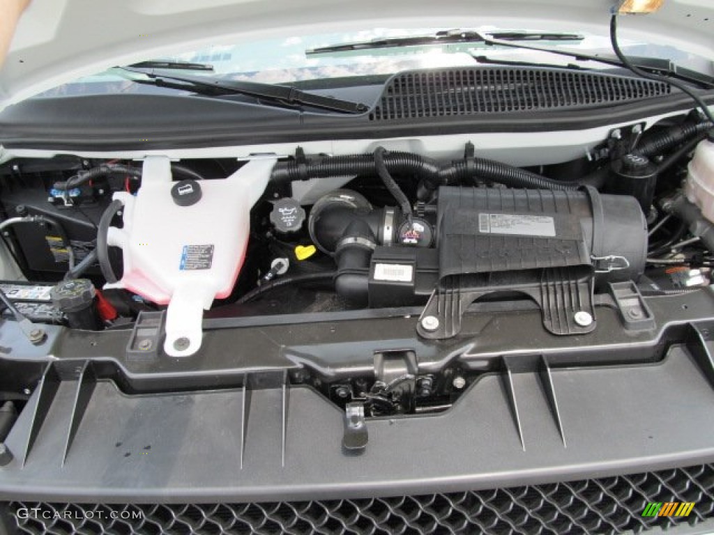 2011 Chevrolet Express LT 3500 Passenger Van 6.0 Liter Flex-Fuel OHV 16-Valve VVT V8 Engine Photo #50797005