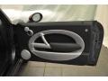 Grey/Panther Black 2006 Mini Cooper John Copper Works GP Door Panel
