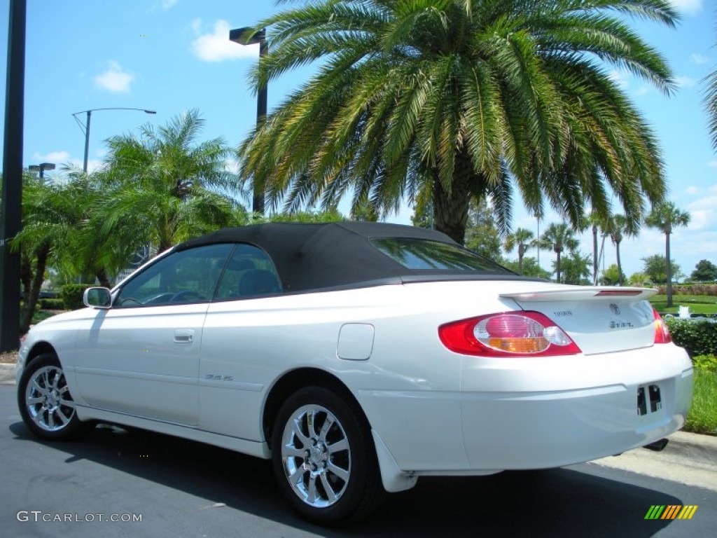 Diamond White Pearl 2003 Toyota Solara SLE V6 Convertible Exterior Photo #50797296