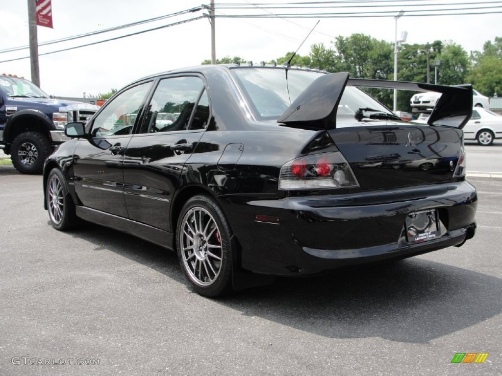 Tarmac Black 2006 Mitsubishi Lancer Evolution IX SE Exterior Photo #50797395