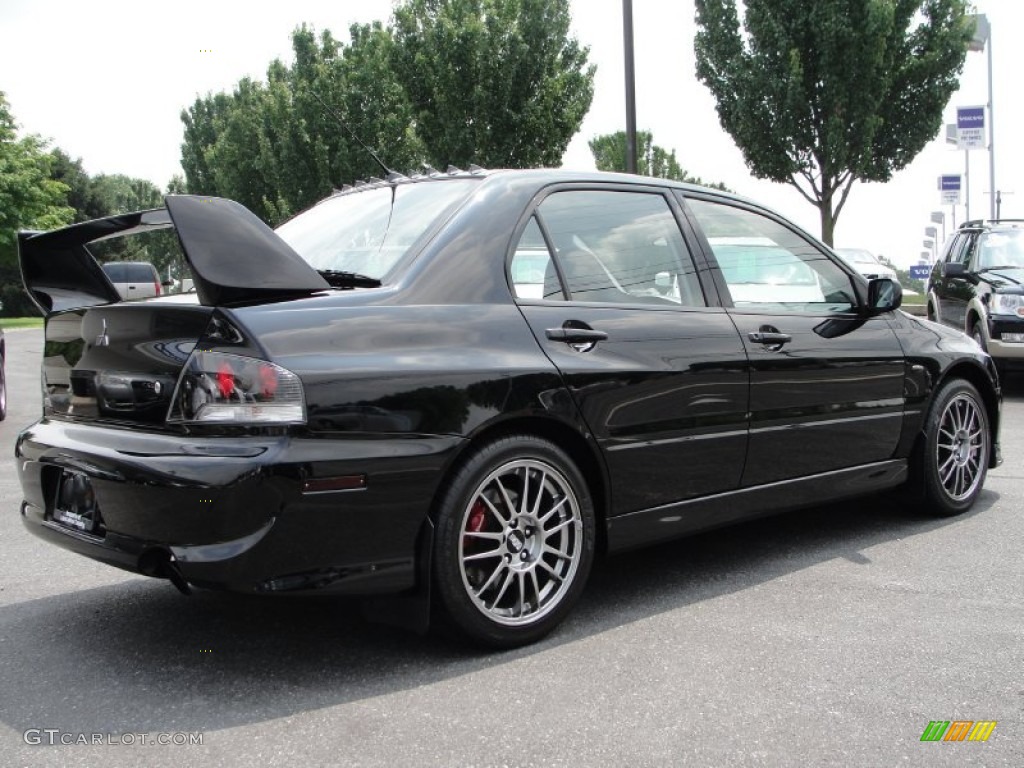 Tarmac Black 2006 Mitsubishi Lancer Evolution IX SE Exterior Photo #50797419