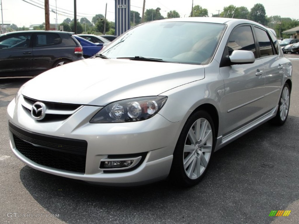 Sunlight Silver Metallic 2008 Mazda MAZDA3 MAZDASPEED Grand Touring Exterior Photo #50797638