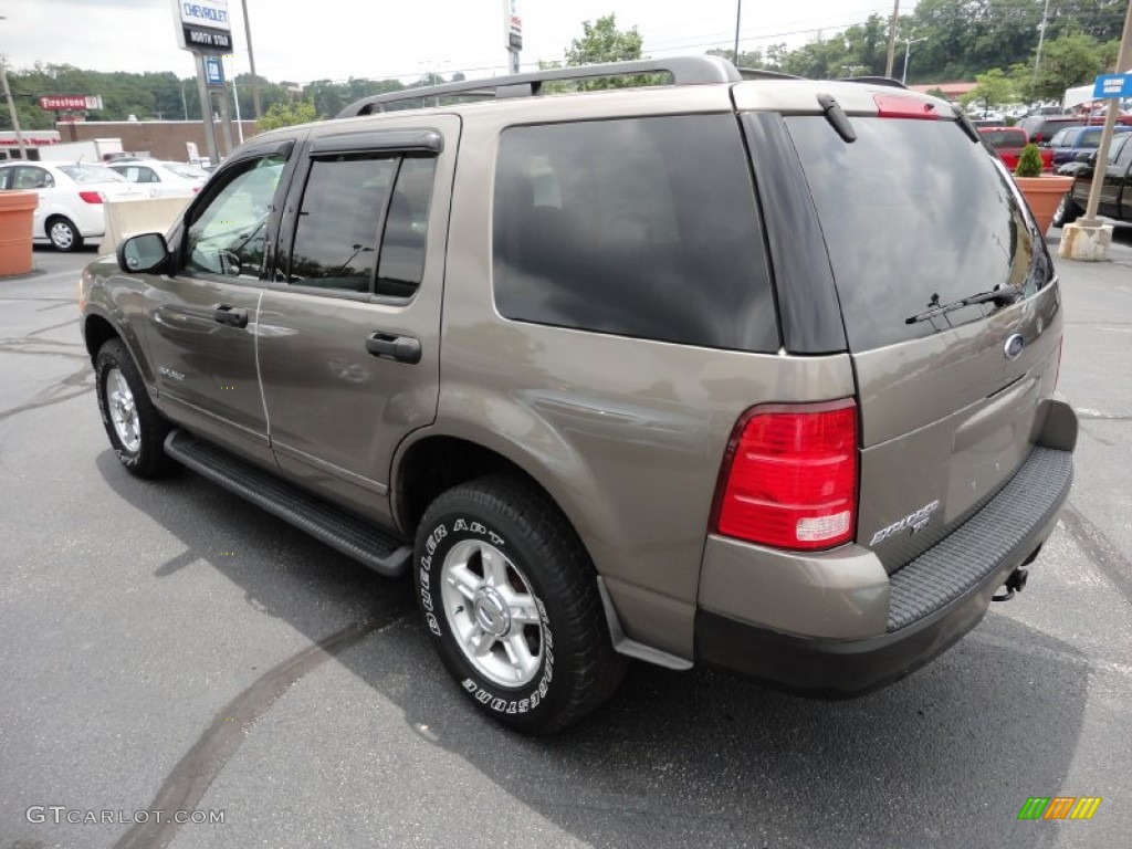 2004 Explorer XLT 4x4 - Mineral Grey Metallic / Medium Parchment photo #5