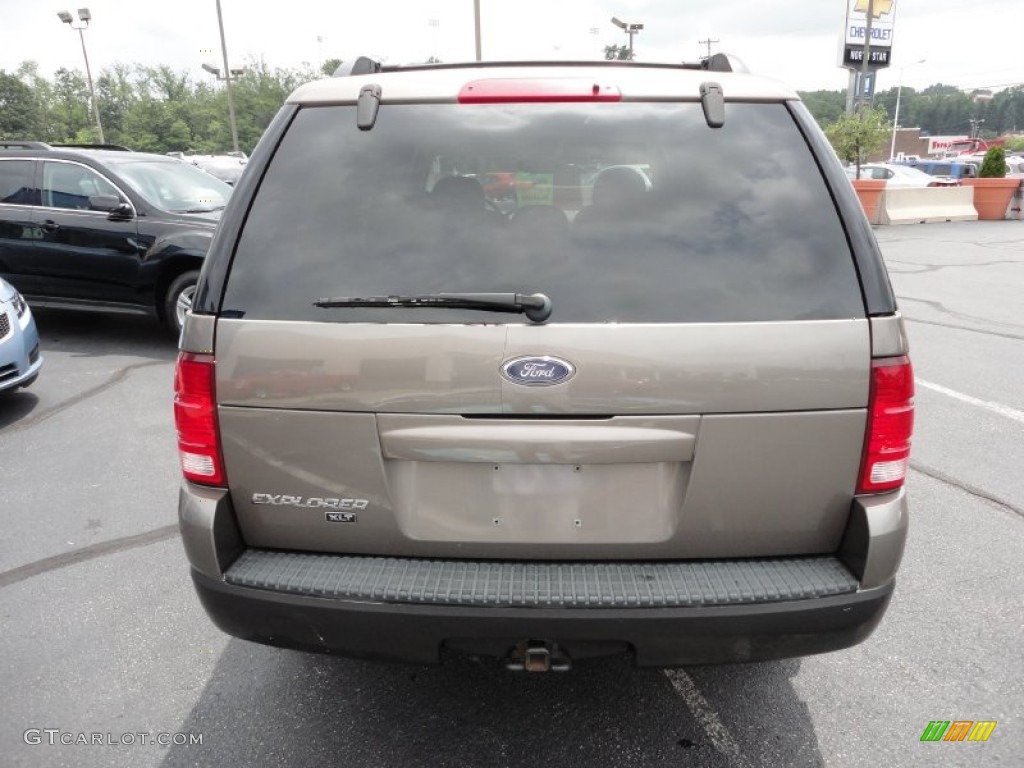 2004 Explorer XLT 4x4 - Mineral Grey Metallic / Medium Parchment photo #6