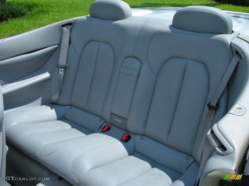 Ash Interior 2003 Mercedes-Benz CLK 320 Cabriolet Photo #50797902
