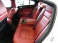 Black/Radar Red 2011 Dodge Charger R/T Plus AWD Interior Color