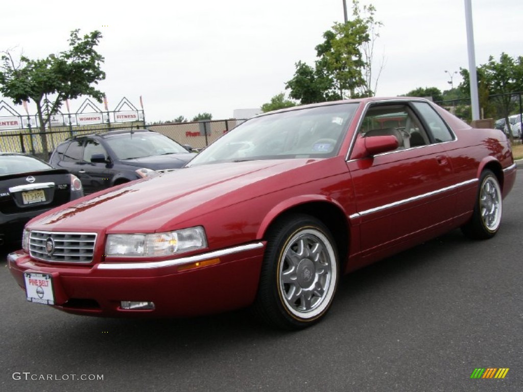 2001 Eldorado ESC - Crimson Red Pearl / Oatmeal photo #1