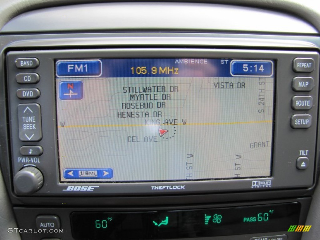 2002 Cadillac Seville STS Controls Photo #50799180