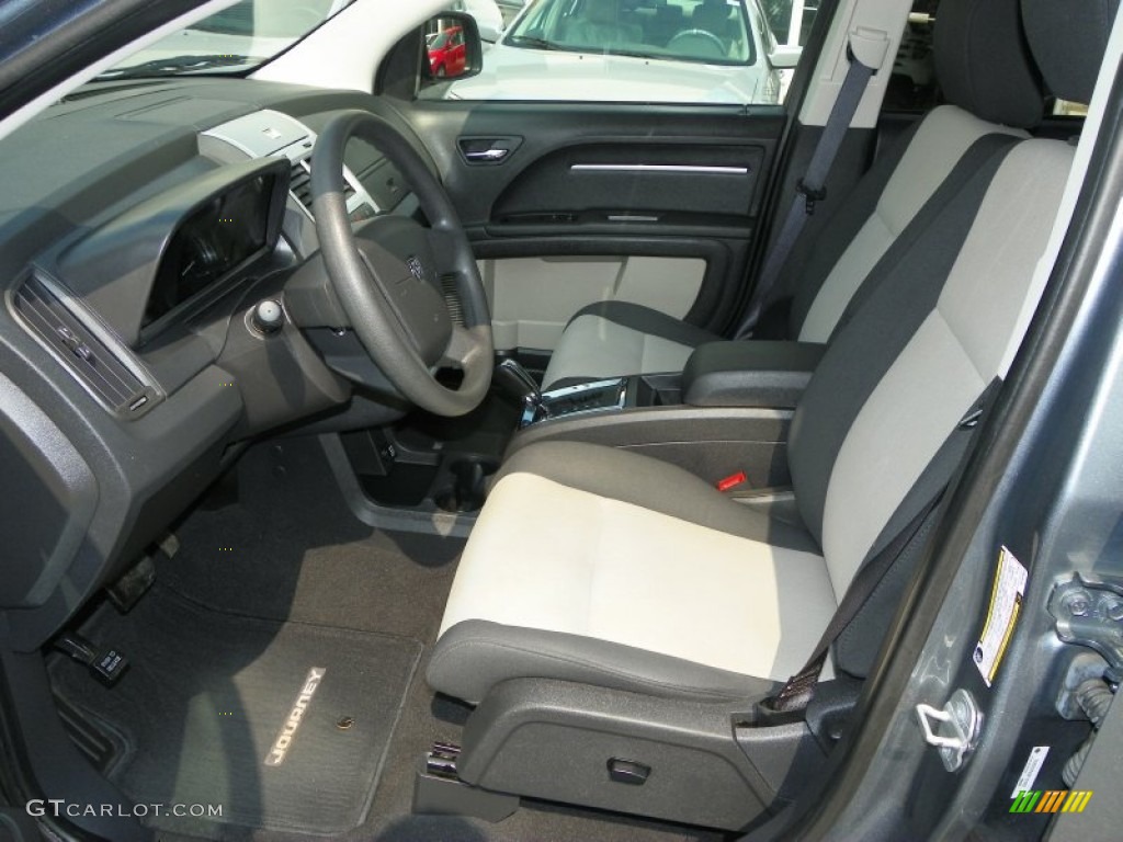 Dark Slate Gray/Light Graystone Interior 2009 Dodge Journey SXT Photo #50799210