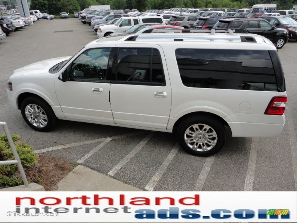 2011 Expedition EL Limited 4x4 - Oxford White / Charcoal Black photo #5