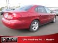 2000 Toreador Red Metallic Ford Taurus LX  photo #3