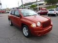 2008 Sunburst Orange Pearl Jeep Compass Sport 4x4  photo #7