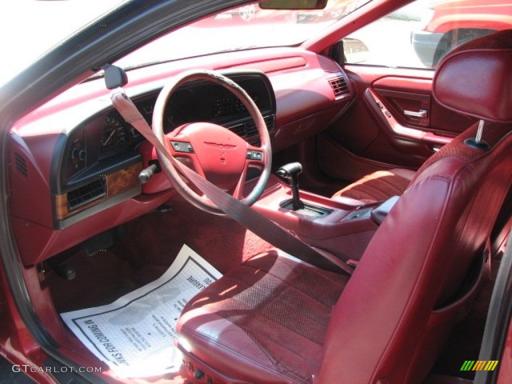1993 Ford Thunderbird LX Interior Color Photos
