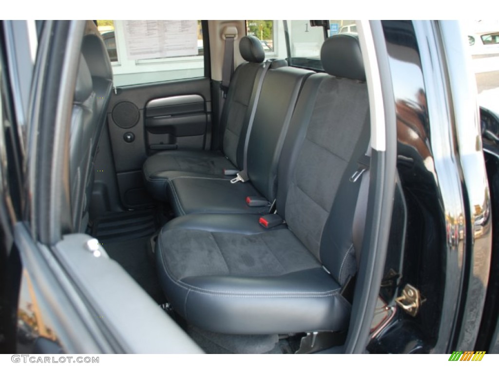 Dark Slate Gray Interior 2005 Dodge Ram 1500 SRT-10 Quad Cab Photo #50801103