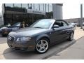 2008 Dolphin Grey Metallic Audi A4 2.0T quattro Cabriolet  photo #2