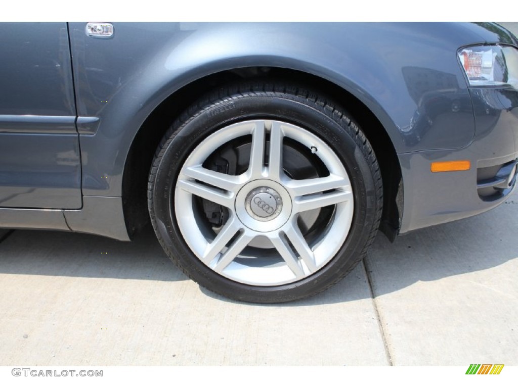 2008 Audi A4 2.0T quattro Cabriolet Wheel Photo #50801589