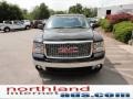 2008 Onyx Black GMC Sierra 1500 SLT Crew Cab 4x4  photo #3