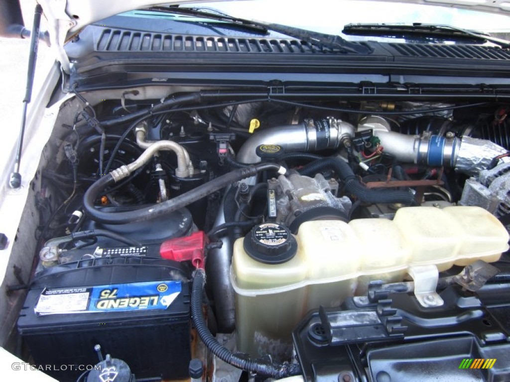 2002 Ford F250 Super Duty XL Crew Cab 4x4 7.3 Liter OHV 16V Power Stroke Turbo Diesel V8 Engine Photo #50801967
