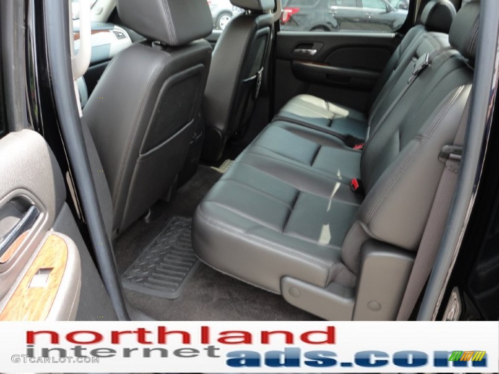 2008 Sierra 1500 SLT Crew Cab 4x4 - Onyx Black / Ebony photo #13