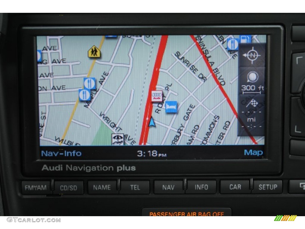 2008 Audi TT 2.0T Roadster Navigation Photos