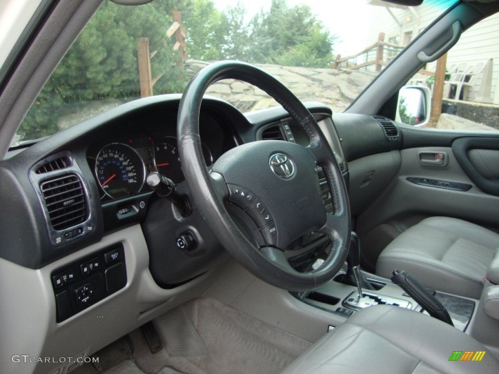 Stone Interior 2004 Toyota Land Cruiser Standard Land Cruiser Model Photo #50802807