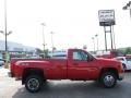 Fire Red - Sierra 3500HD SLE Regular Cab 4x4 Dually Photo No. 2