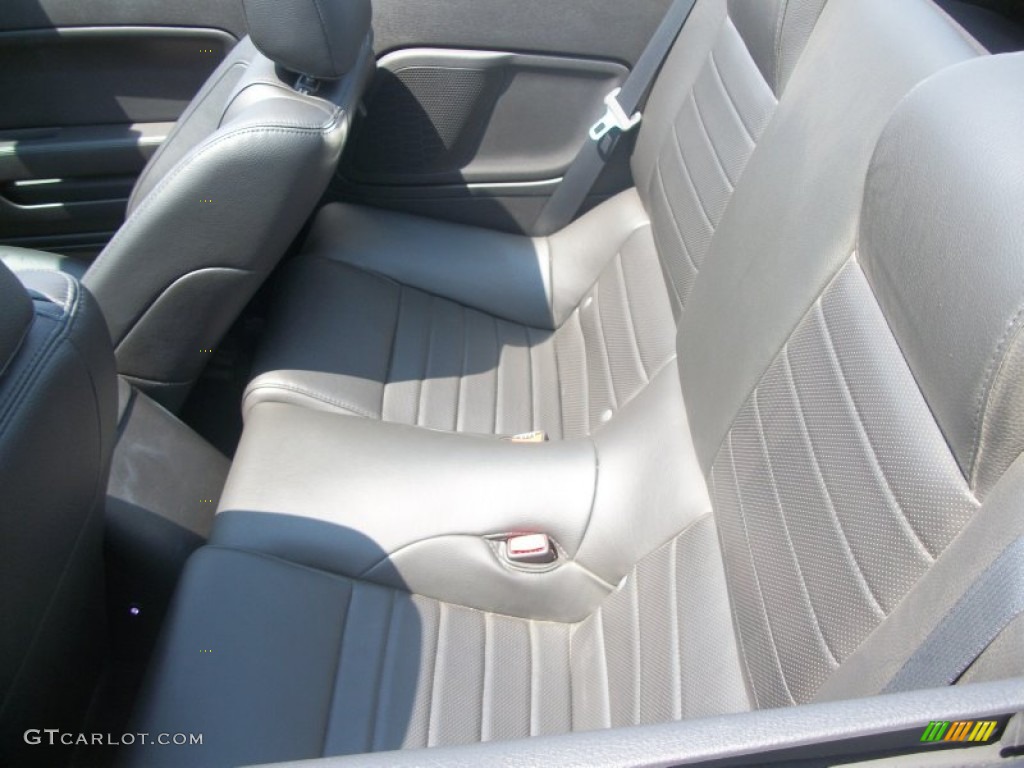 Black Interior 2008 Ford Mustang Shelby GT500 Convertible Photo #50802918