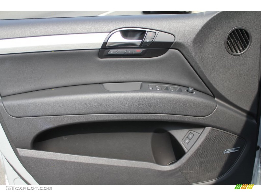 2008 Audi Q7 3.6 Premium quattro Black Door Panel Photo #50803200
