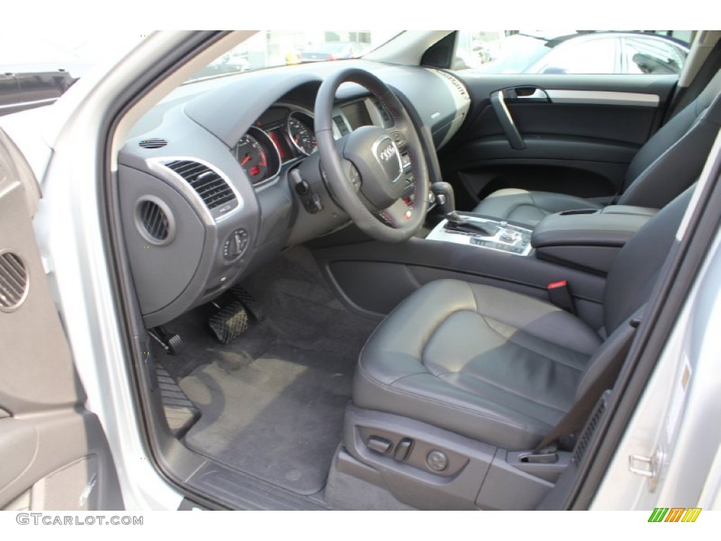 Black Interior 2008 Audi Q7 3.6 Premium quattro Photo #50803230