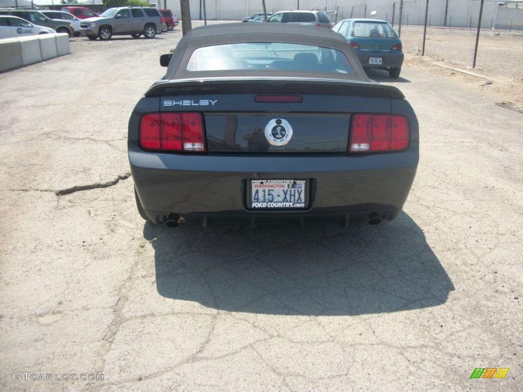2008 Mustang Shelby GT500 Convertible - Alloy Metallic / Black photo #38