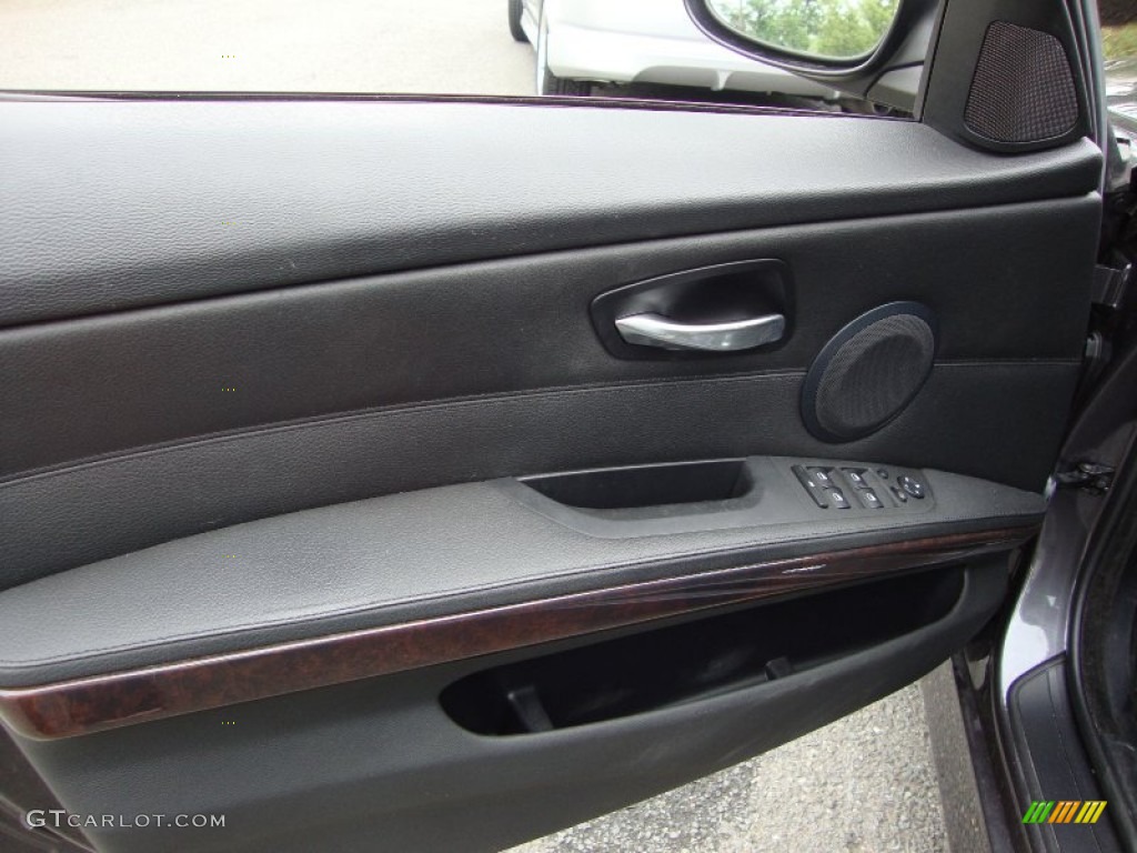 2008 3 Series 328xi Sedan - Sparkling Graphite Metallic / Black photo #13