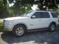 2008 White Suede Ford Explorer Eddie Bauer 4x4  photo #2