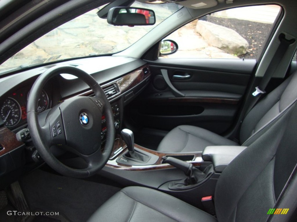2008 3 Series 328xi Sedan - Sparkling Graphite Metallic / Black photo #15