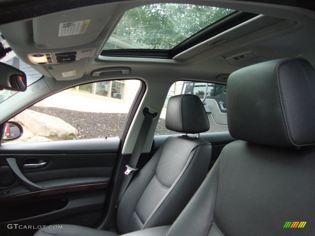2008 3 Series 328xi Sedan - Sparkling Graphite Metallic / Black photo #24