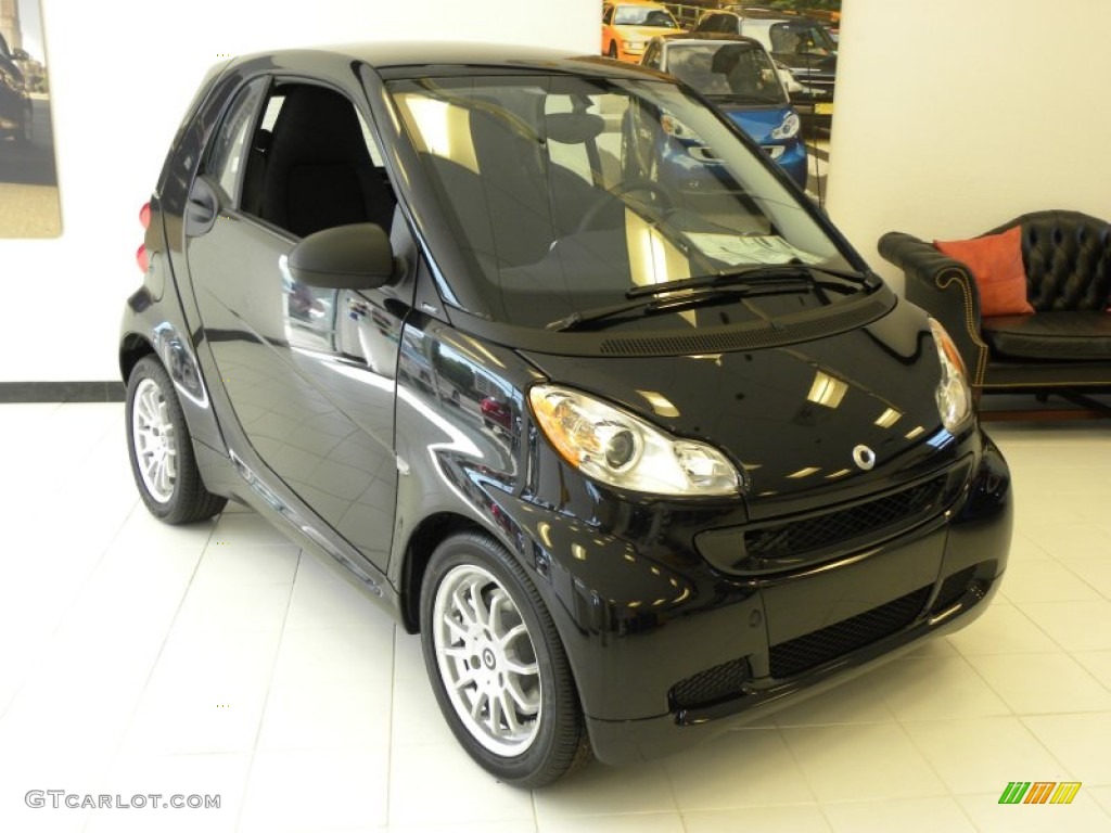 Deep Black 2011 Smart fortwo passion coupe Exterior Photo #50803974