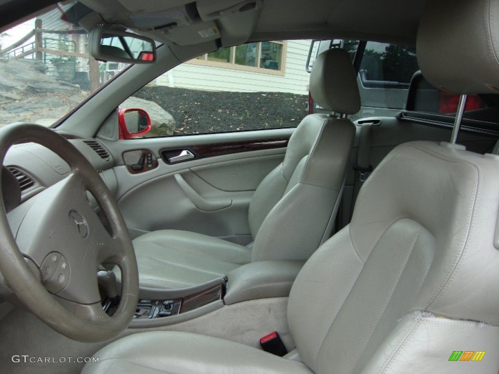 Ash Interior 2000 Mercedes-Benz CLK 320 Cabriolet Photo #50804238