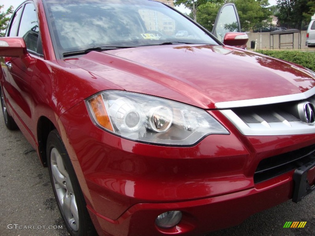 2007 RDX  - Moroccan Red Pearl / Taupe photo #6