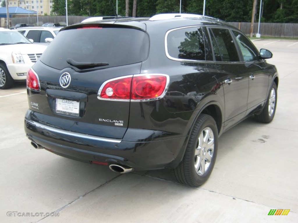 2010 Enclave CXL - Carbon Black Metallic / Cashmere/Cocoa photo #5