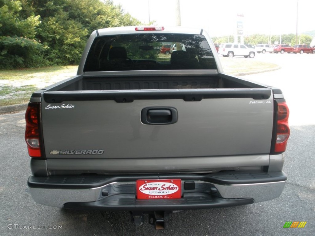 2007 Silverado 1500 Classic LS Crew Cab - Graystone Metallic / Dark Charcoal photo #4