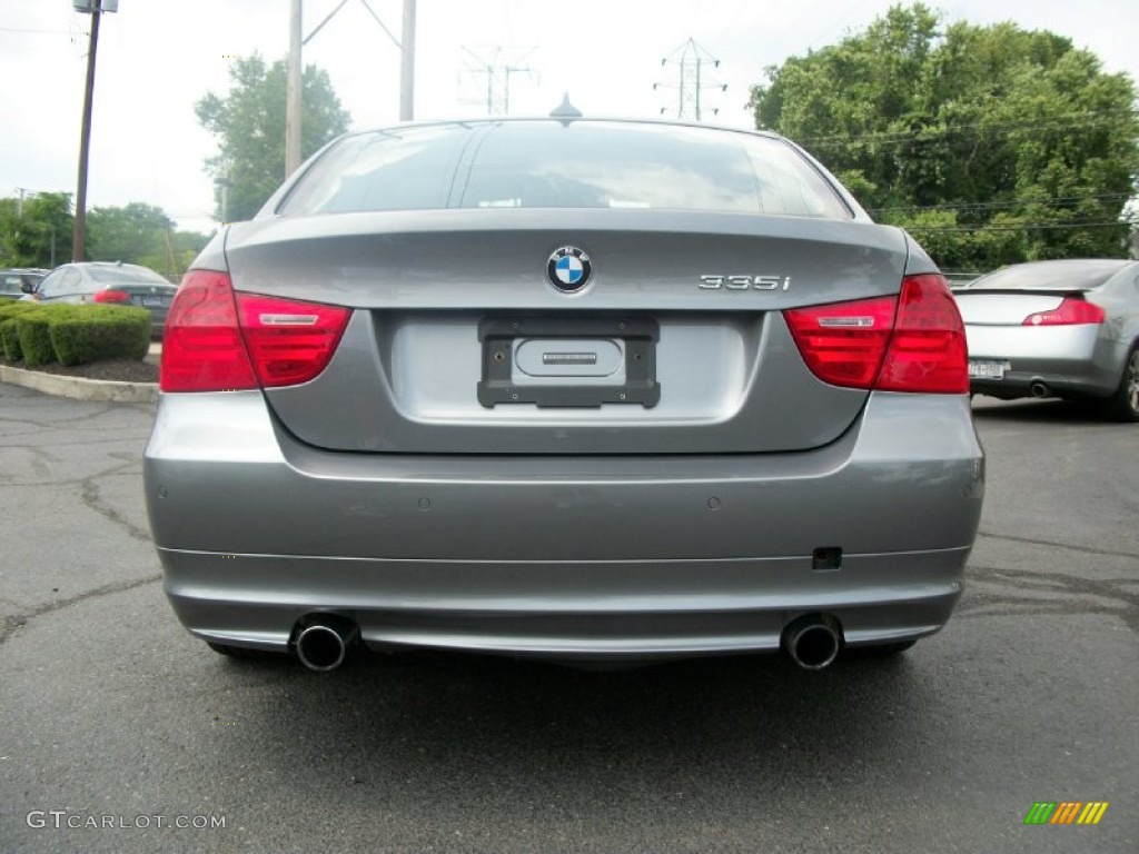 2011 3 Series 335i xDrive Sedan - Space Gray Metallic / Black photo #5